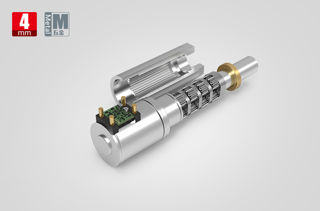 4mm微型步進減速電機